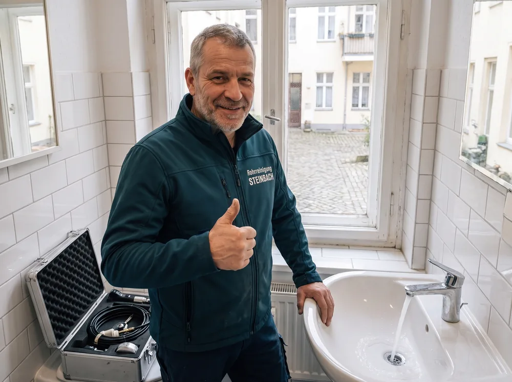 Schritt 3 — Rohr läuft, Protokoll übergeben